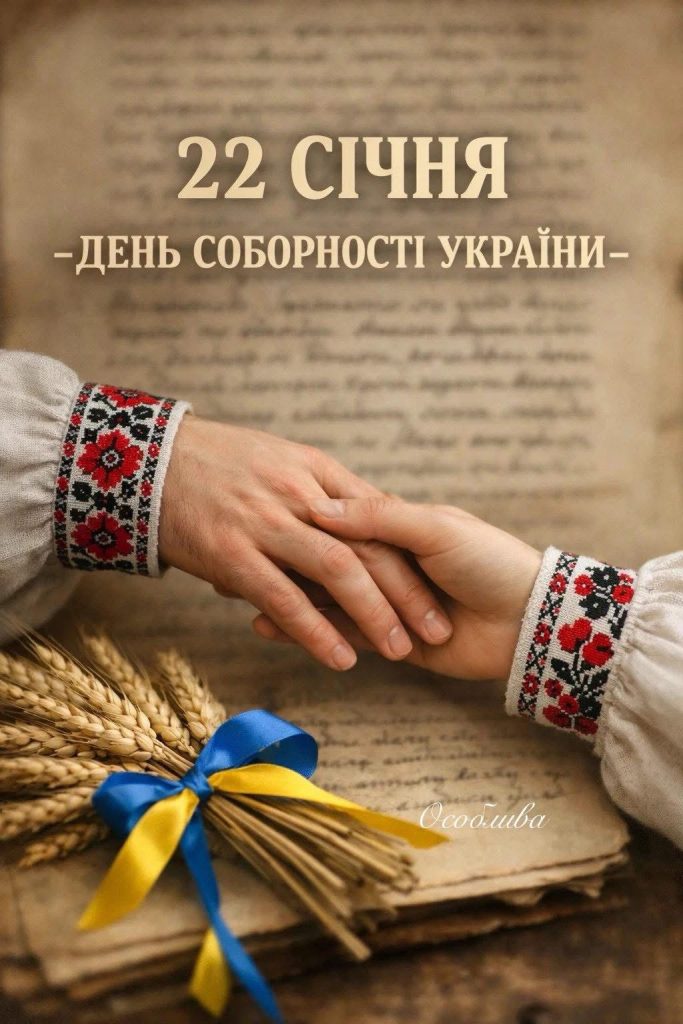 З Днем Соборності України!