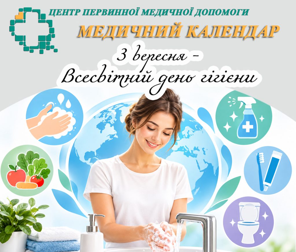 3 вересня відзначають Всесвітній день гігієни